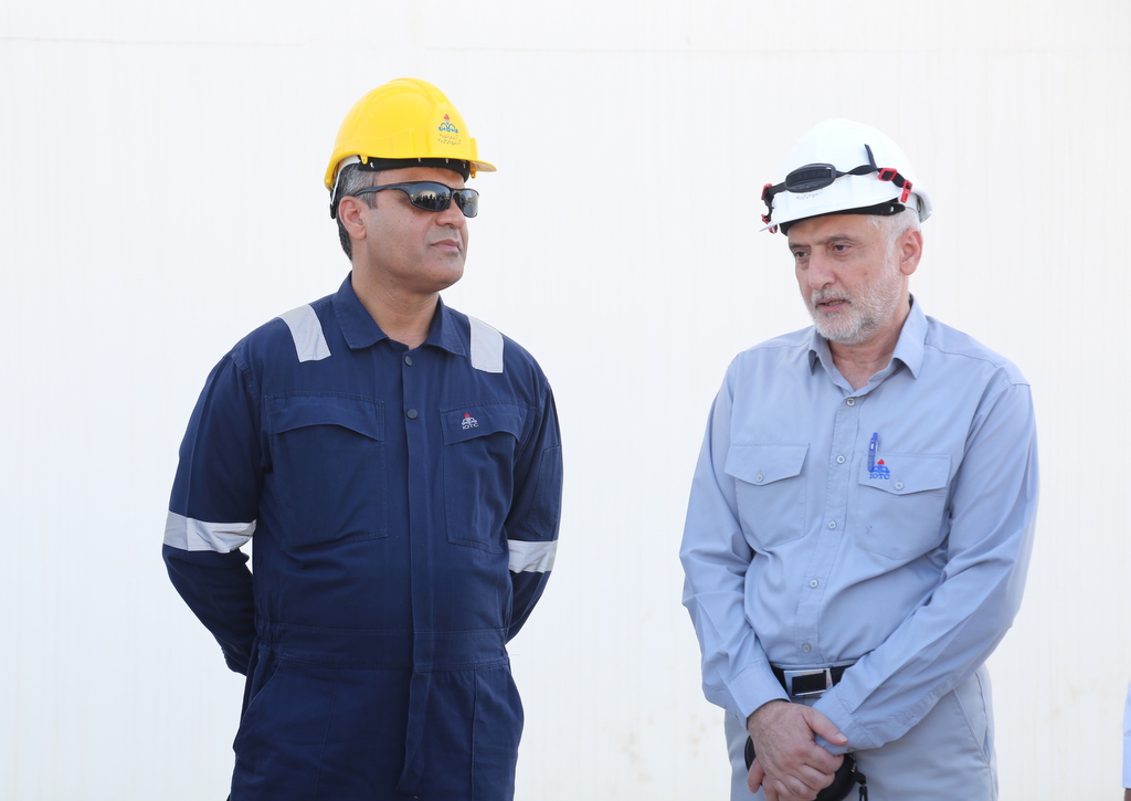 بازدید+ مدیرعامل + مخازن+ خارگ 22