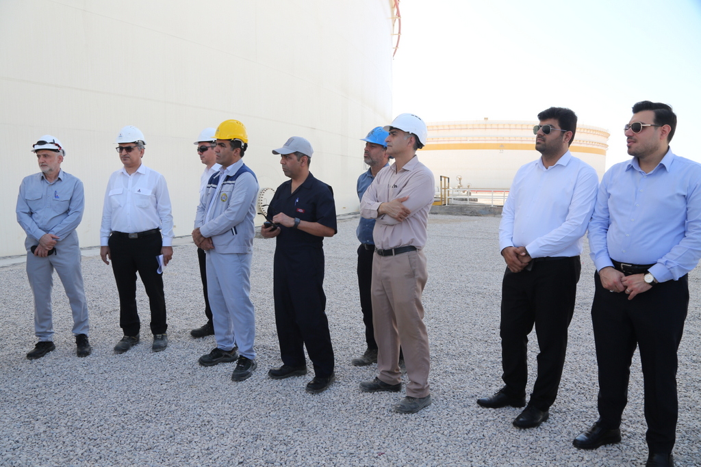 بازدید+ مدیرعامل + مخازن+ خارگ 23