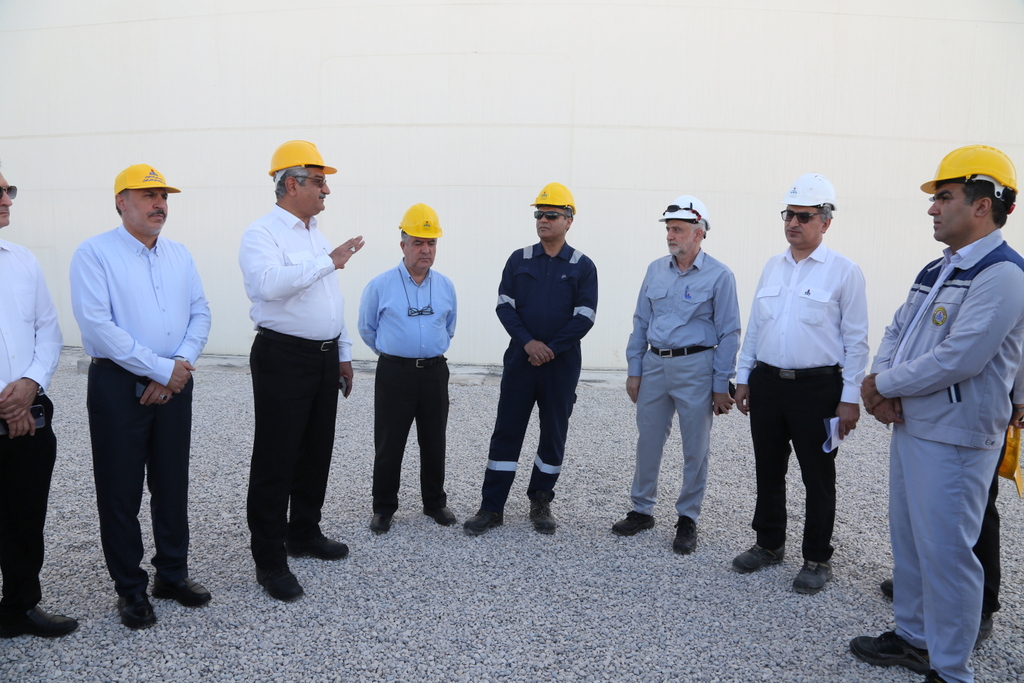 بازدید+ مدیرعامل + مخازن+ خارگ 24