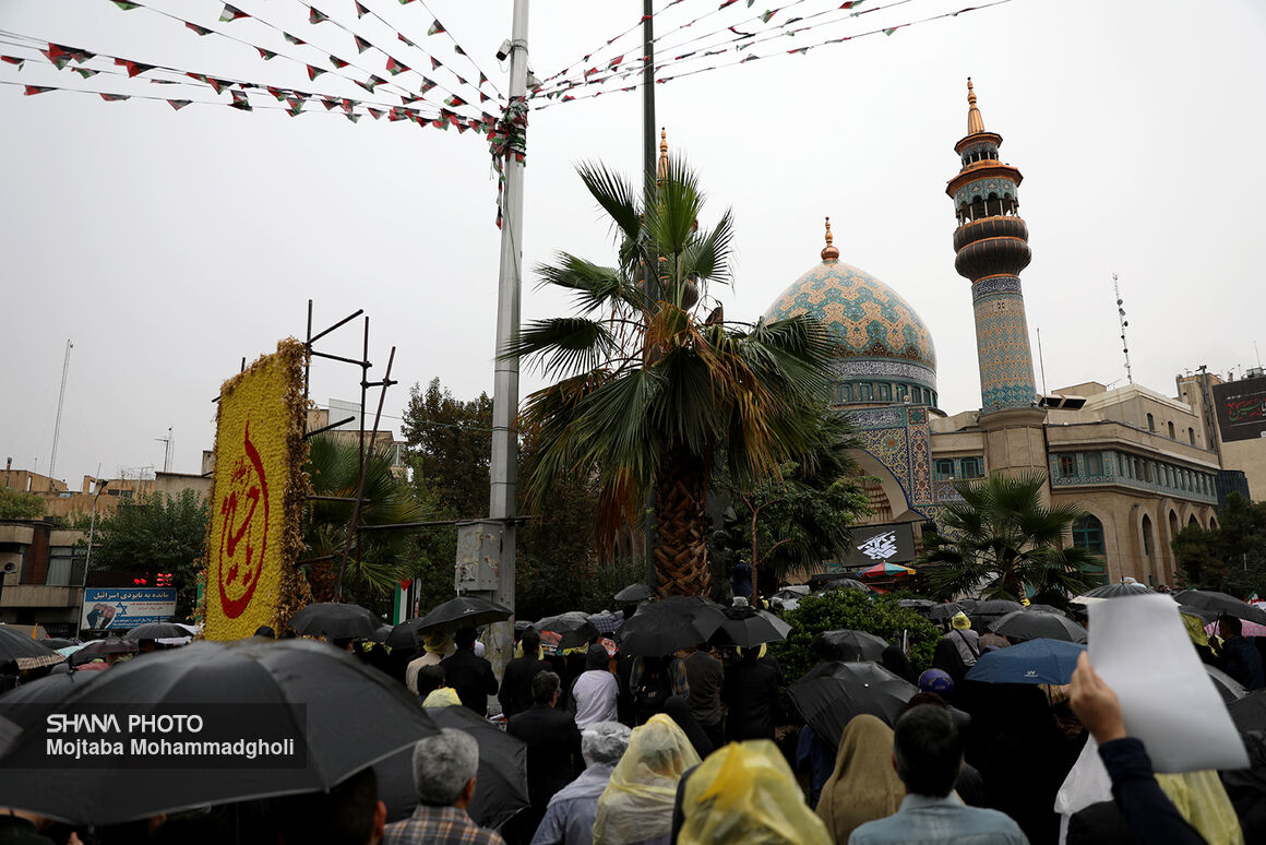 محسن پاک‌نژاد+وزیر نفت +اجتماع ضد صهیونیستی +حمایت از مردم لبنان + شهادت «سیدحسن نصرالله» 4