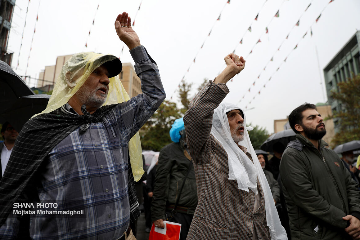 محسن پاک‌نژاد+وزیر نفت +اجتماع ضد صهیونیستی +حمایت از مردم لبنان + شهادت «سیدحسن نصرالله» 8