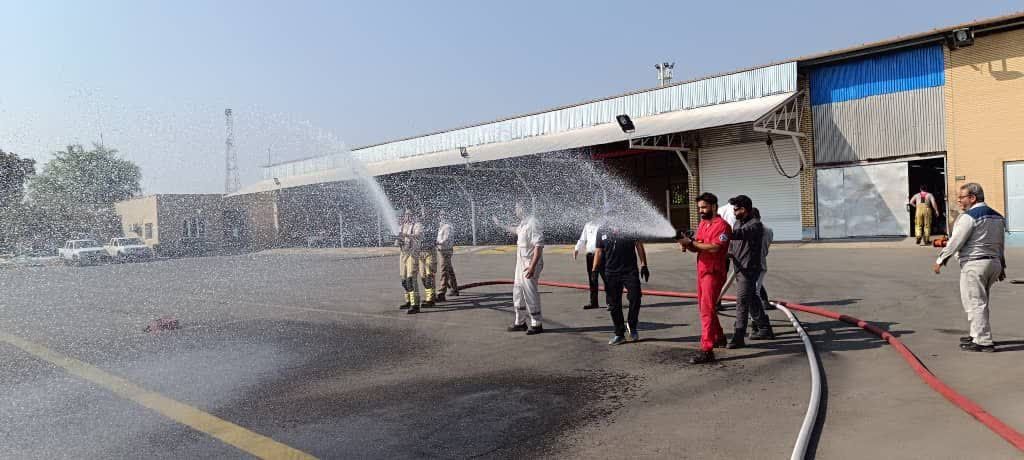 برگزاری دوره تخصصی ایمنی فرودگاهی در پایانه نفتی خارگ 9