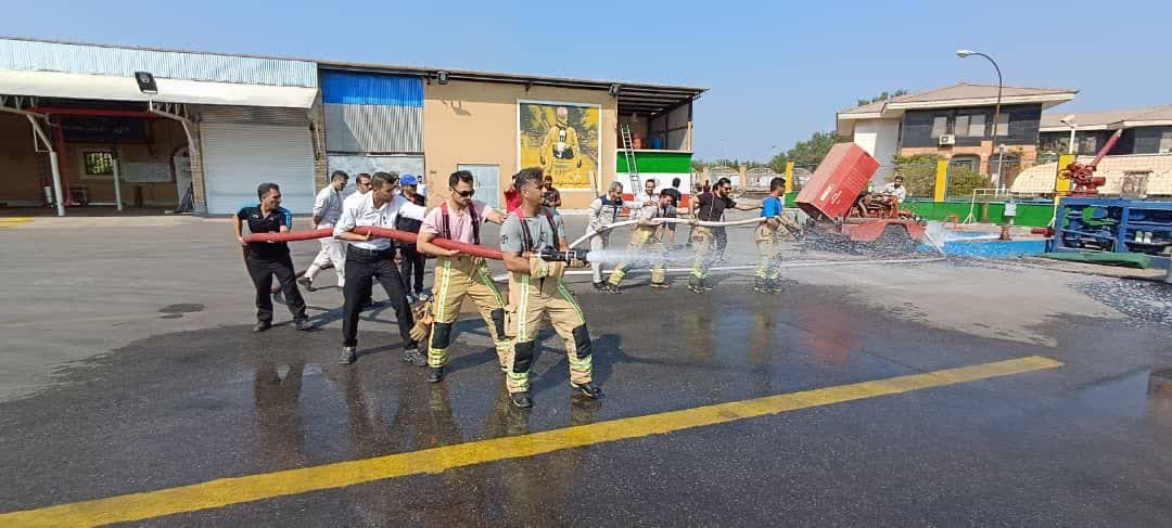 برگزاری دوره تخصصی ایمنی فرودگاهی در پایانه نفتی خارگ 13