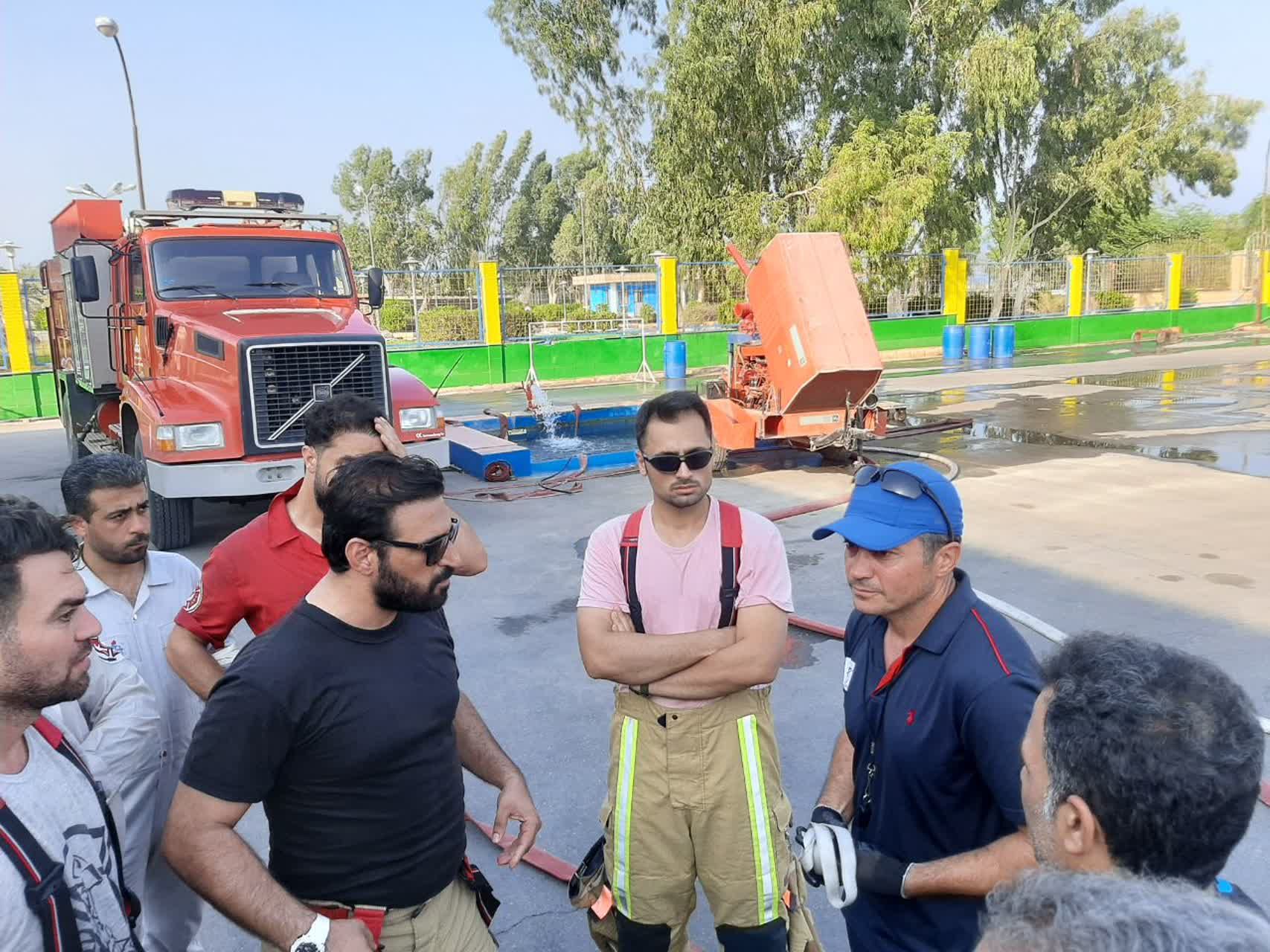 برگزاری دوره تخصصی ایمنی فرودگاهی در پایانه نفتی خارگ 16