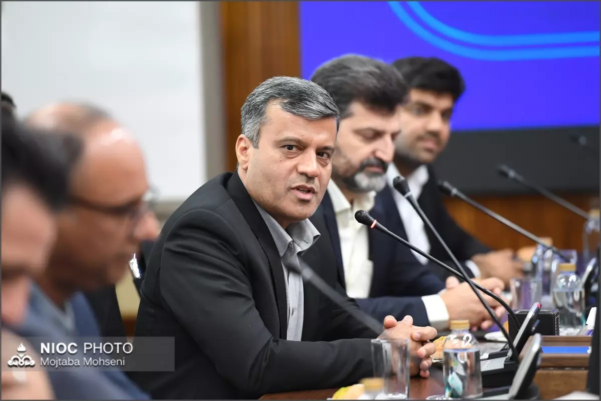 آیین تکریم و معارفه مدیرعامل شرکت پایانه های نفتی ایران 1