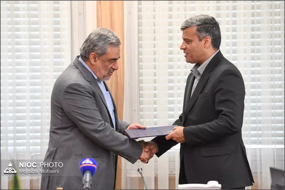 آیین تکریم و معارفه مدیرعامل شرکت پایانه های نفتی ایران 5