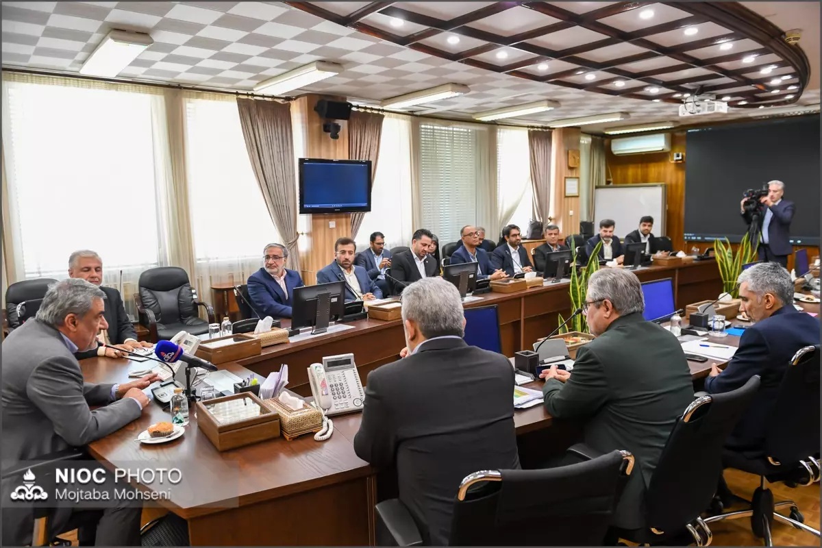 آیین تکریم و معارفه مدیرعامل شرکت پایانه های نفتی ایران 9