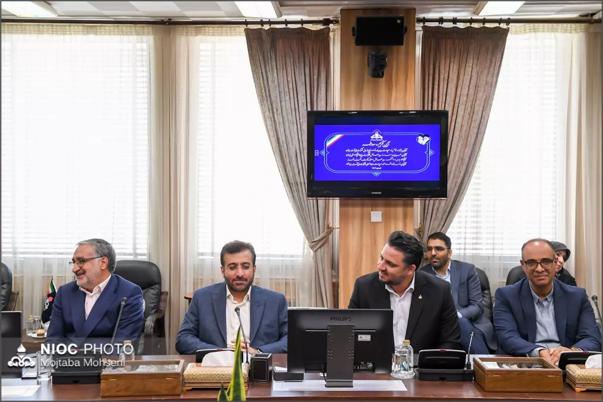 آیین تکریم و معارفه مدیرعامل شرکت پایانه های نفتی ایران 12