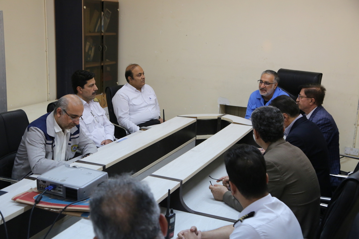 بازدید + مدیرعامل+ عملیات دریایی 7