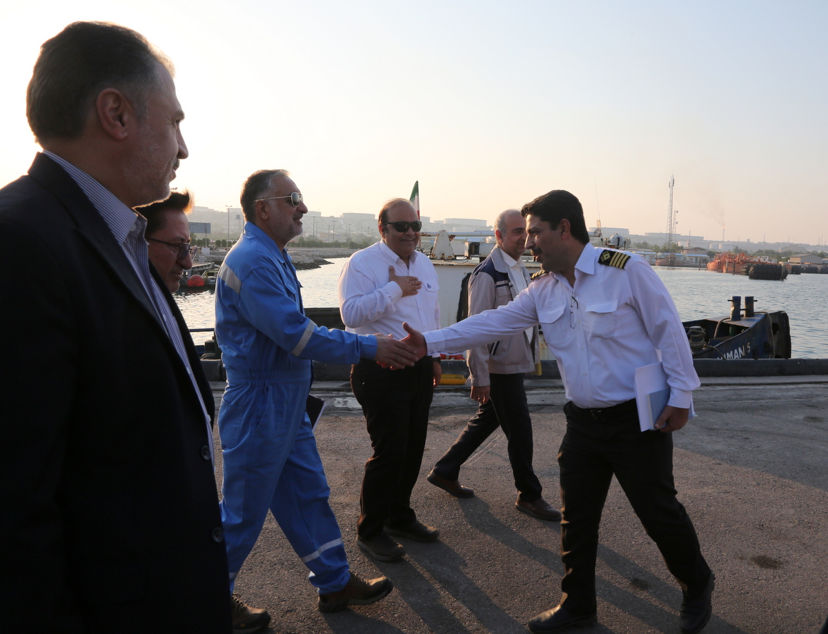 بازدید + مدیرعامل+ عملیات دریایی 15