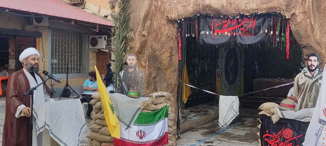 نمایشگاه هفته بسیج در پایانه نفتی خارگ 10