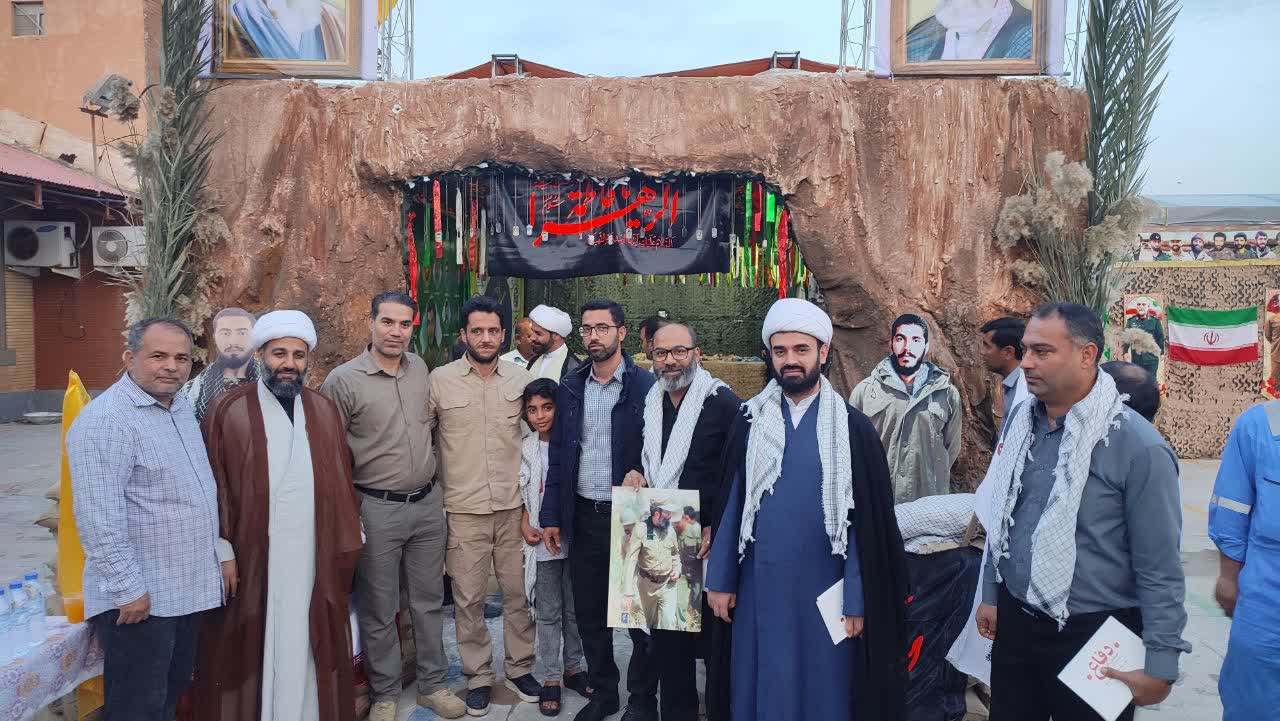 نمایشگاه هفته بسیج در پایانه نفتی خارگ 19