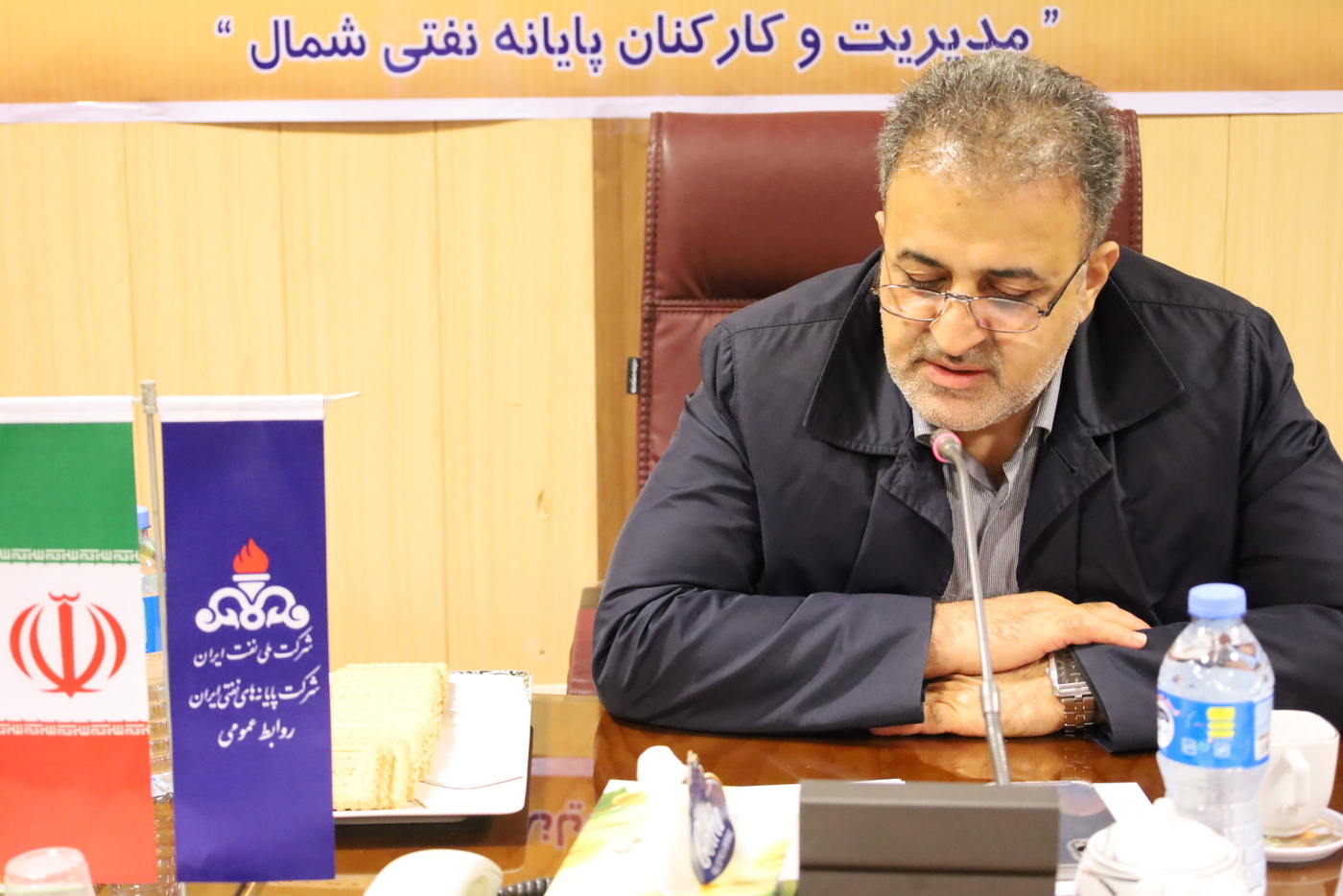 بازدید پایانه نفتی شمال + معاون وزیر در امور بین الملل و بازرگانی +  سیدعلی محمد موسوی+ عباس اسدروز+ عل معلمی 16