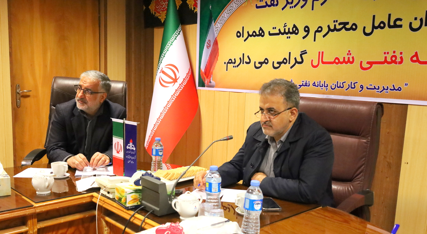 بازدید پایانه نفتی شمال + معاون وزیر در امور بین الملل و بازرگانی +  سیدعلی محمد موسوی+ عباس اسدروز+ عل معلمی 30