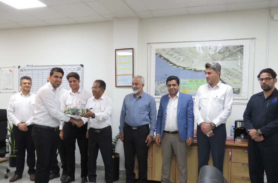 تجلیل از بسیجیان فعال پایانه میعانات گازی پارس جنوبی 3