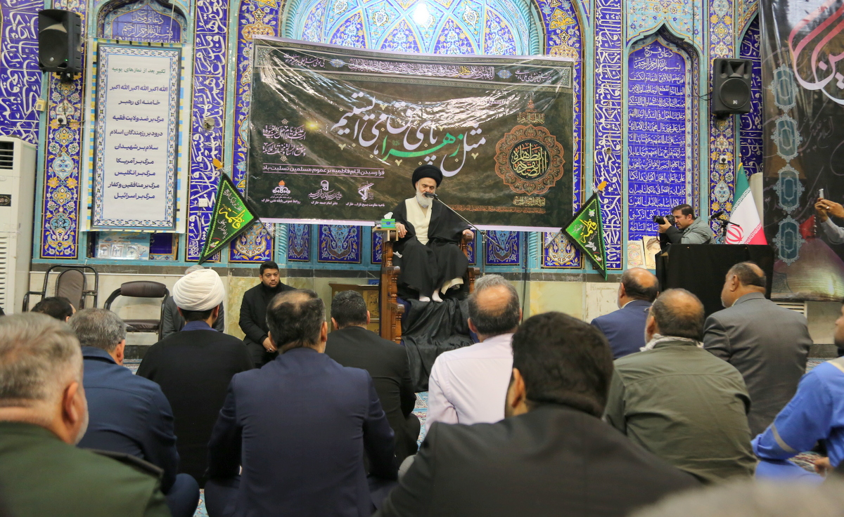 اجتماع بزرگ فاطمیون + دهه دوم فاطمیه + شهادت حضرت فاطمه زهرا (س) 37