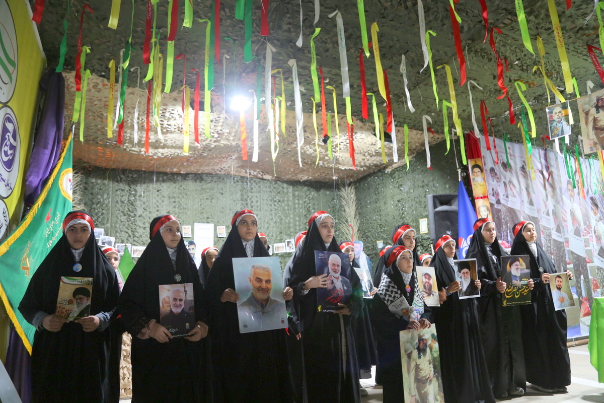 آیت‌الله سیدهاشم حسینی بوشهری+ نماینده مردم استان بوشهر در مجلس خبرگان رهبری+ نمایشگاه دستاوردهای بسیج  8