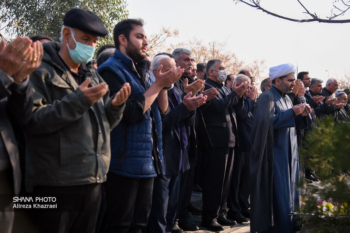 تشییع پیکر برادر وزیر نفت+ پاک نژاد 9