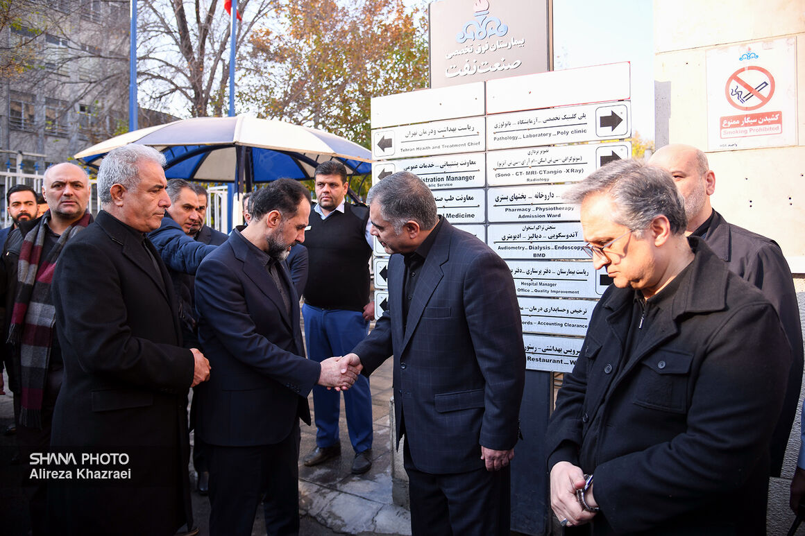 تشییع پیکر برادر وزیر نفت+ پاک نژاد 11