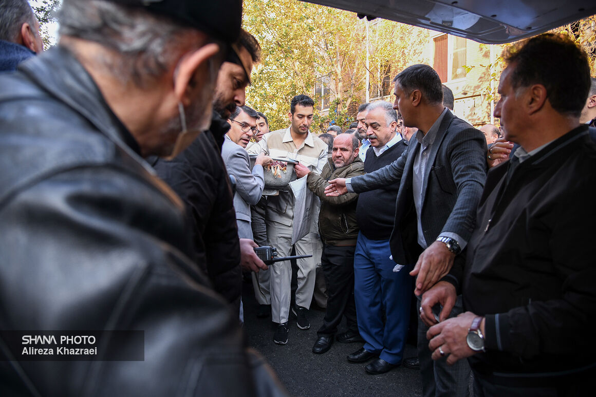 تشییع پیکر برادر وزیر نفت+ پاک نژاد 12