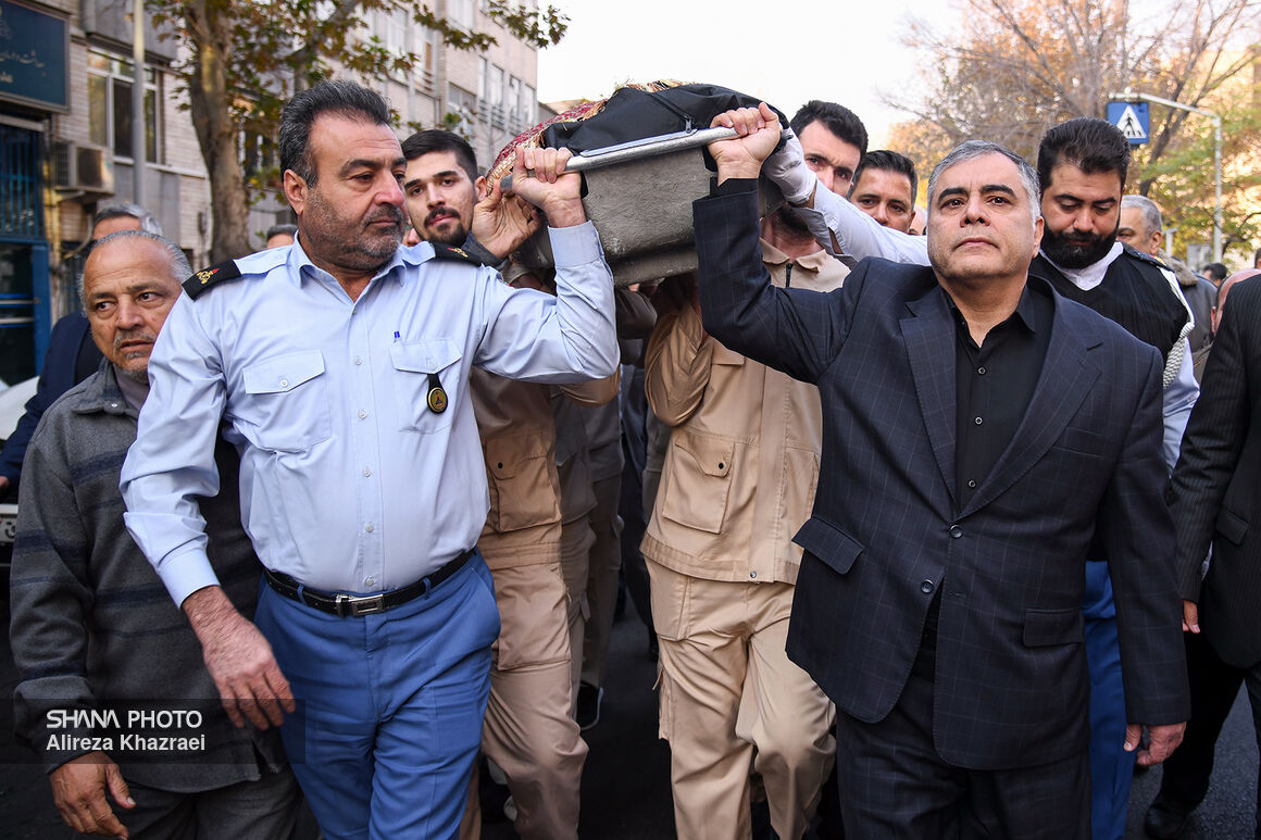 تشییع پیکر برادر وزیر نفت+ پاک نژاد 13