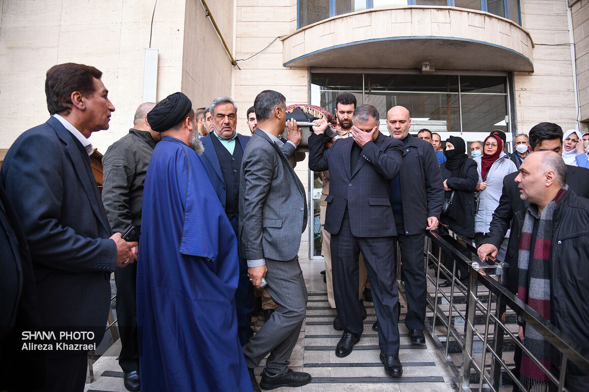 تشییع پیکر برادر وزیر نفت+ پاک نژاد 15