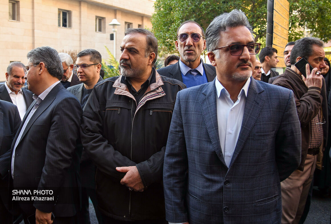 تشییع پیکر برادر وزیر نفت+ پاک نژاد 18