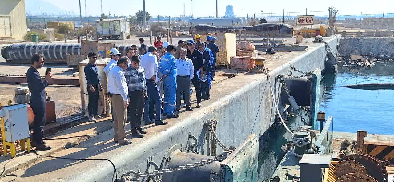 پارس جنوبی+ نوروزی فرد+ گرامی+بازدید 1