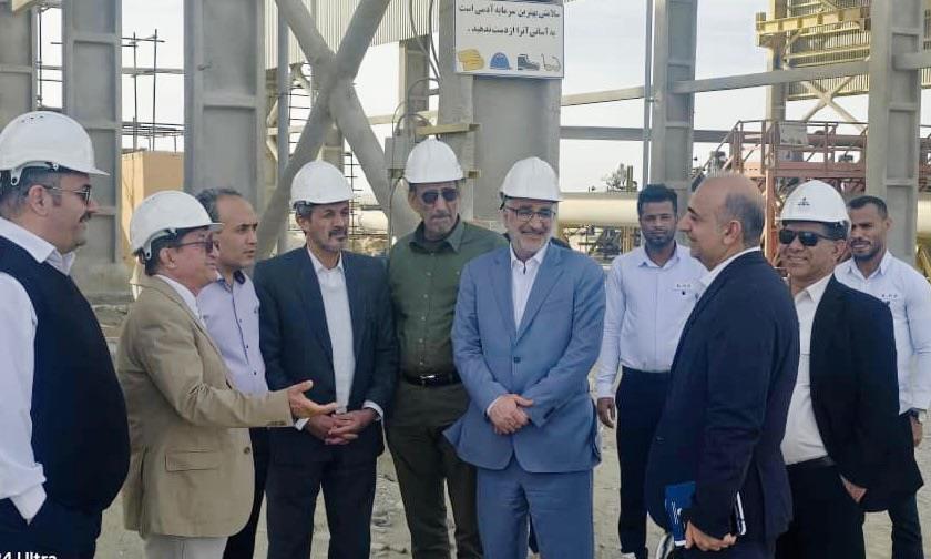 بازدید مدیرعامل شرکت پایانه‌های نفتی ایران از پایانه نفتی جاسک