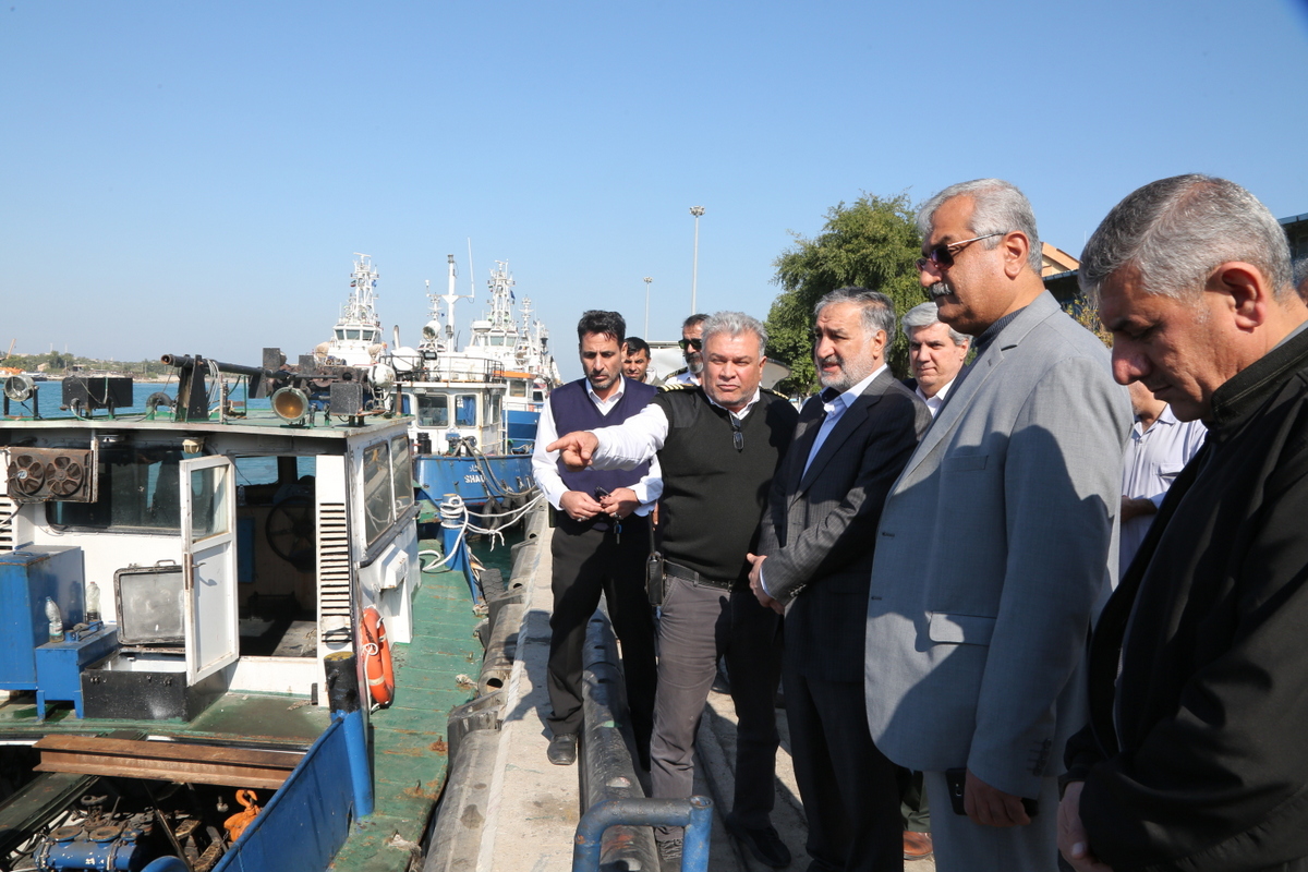 بازدید مدیرعامل عملیات دریایی 10