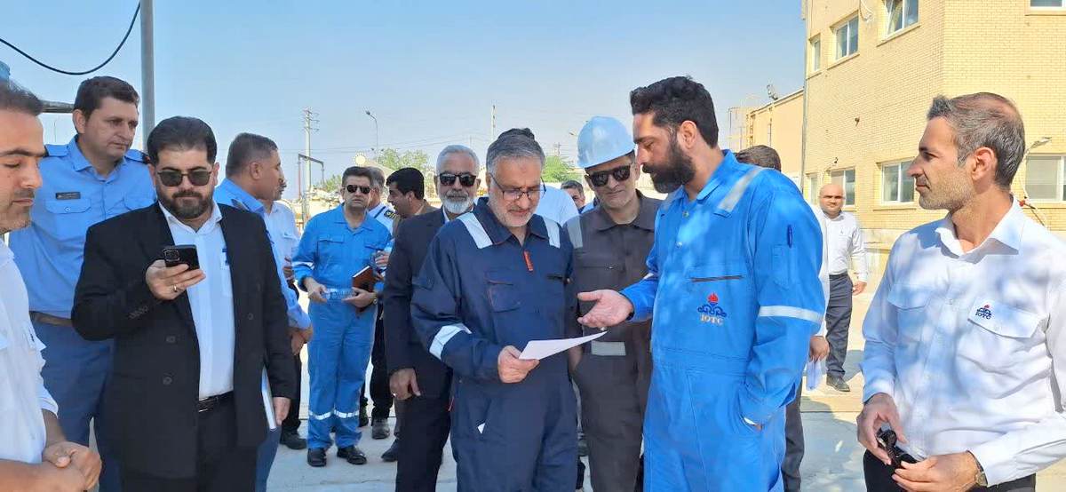 بازدید مدیرعامل + پارس جنوبی +اسدروز 2