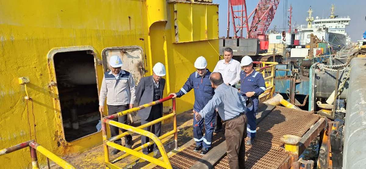 بازدید مدیرعامل + پارس جنوبی +اسدروز 11