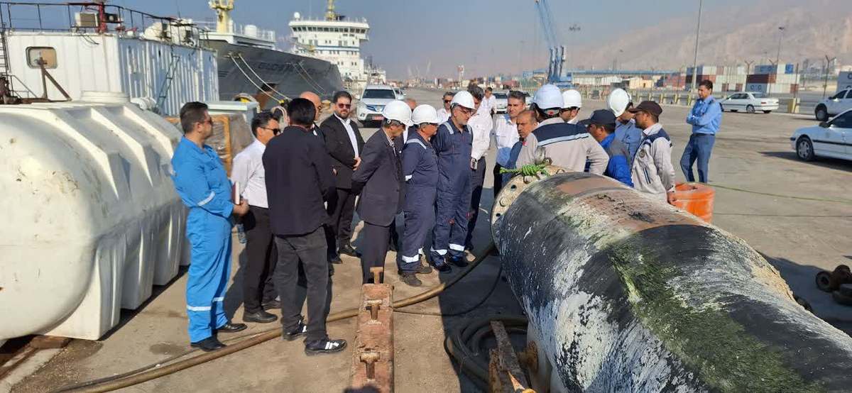 بازدید مدیرعامل + پارس جنوبی +اسدروز 14