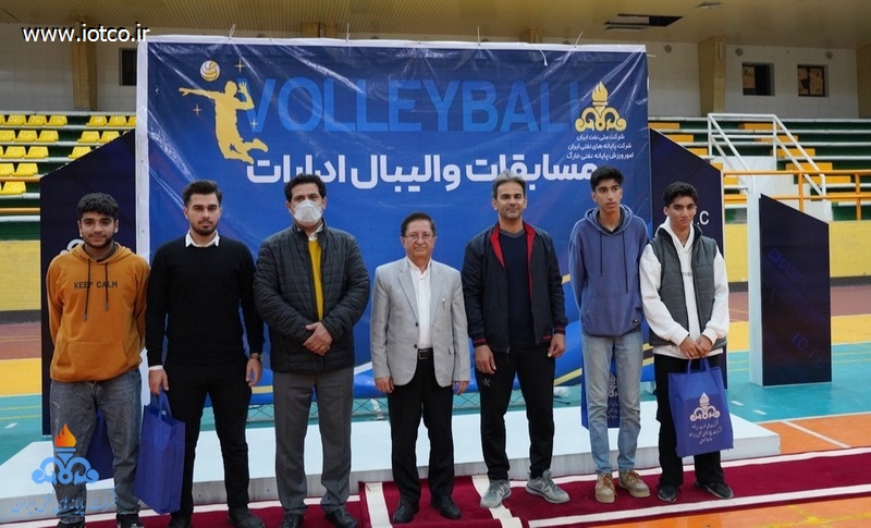 والیبال کارکنان خارگ 15