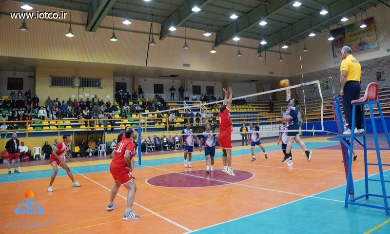 والیبال کارکنان خارگ 22