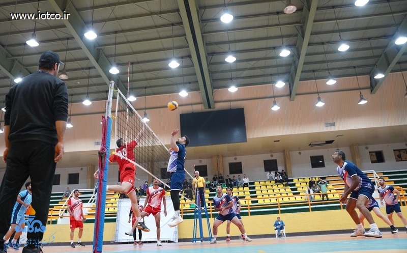 والیبال کارکنان خارگ 27