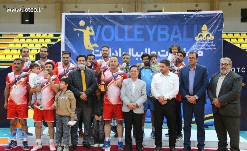 والیبال کارکنان خارگ 35