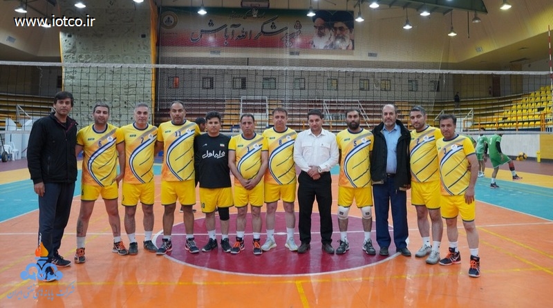 والیبال کارکنان خارگ 41