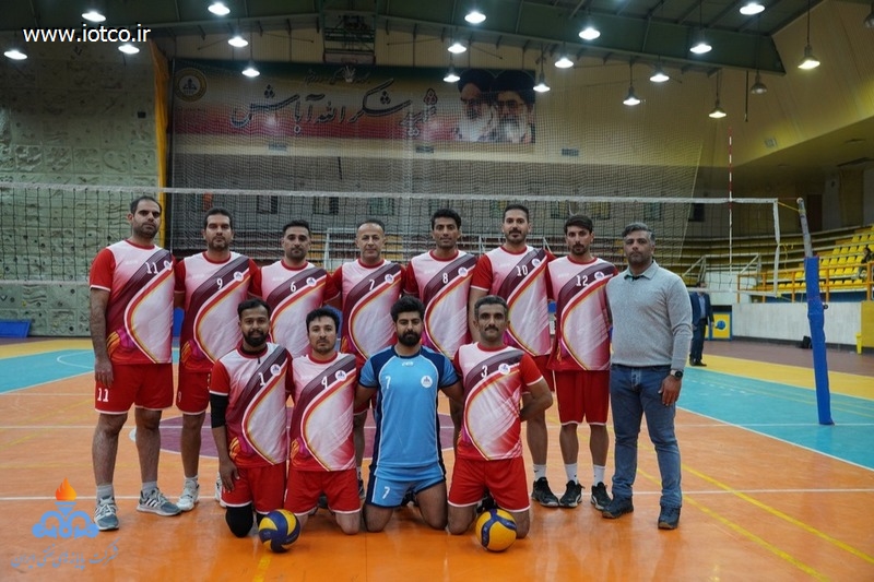 والیبال کارکنان خارگ 44