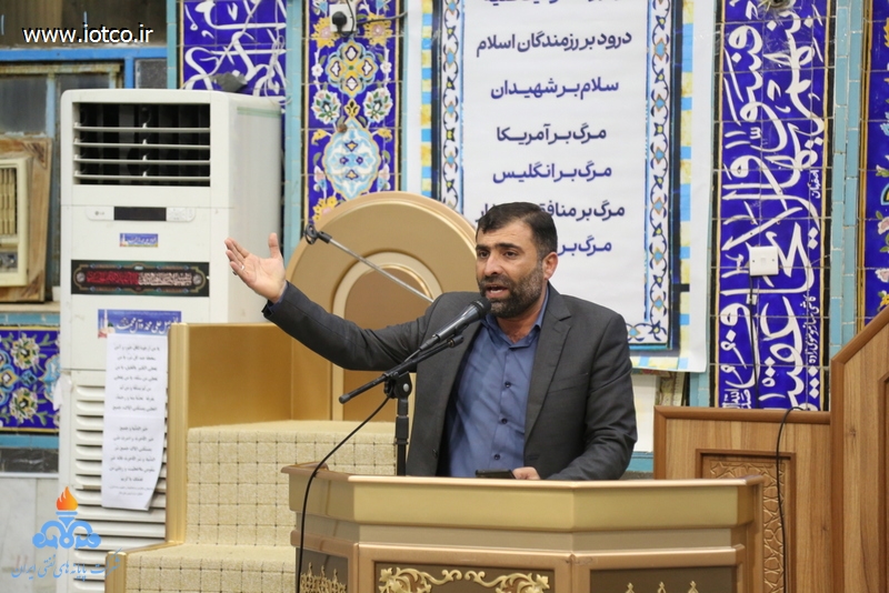 برگزاری مراسم عید سعید مبعث در پایانه نفتی خارگ 10