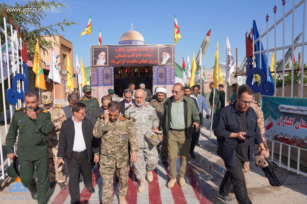 نمایشگاه روایی و تجسمی مقاومت در جزیره خارگ + محمدابراهیم دهقانی، رئیس اداره دریایی ستاد کل نیروهای مسلح،  1