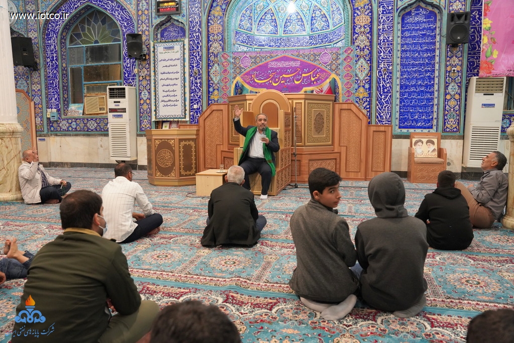 جشن اعیاد شعبانیه در پایانه نفتی خارگ  1