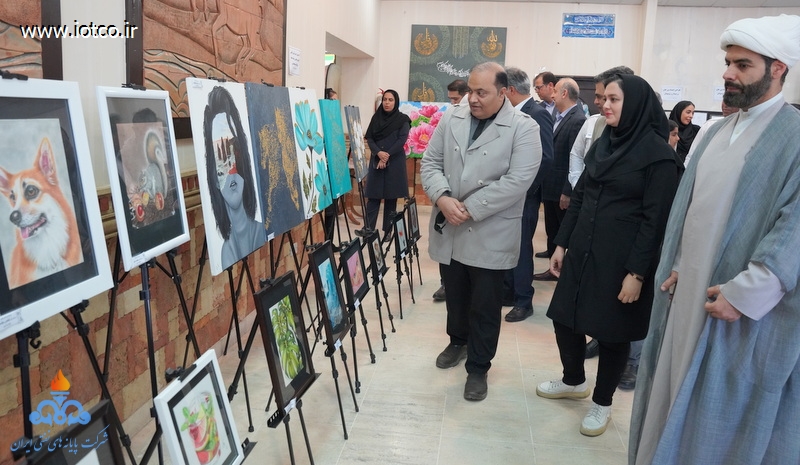 نمایشگاه آثار هنرجویان +امورفرهنگی هنری 7