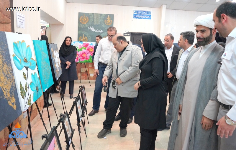 نمایشگاه آثار هنرجویان +امورفرهنگی هنری 8