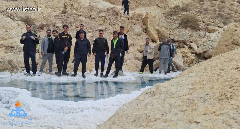 کوهپیمایی بسیجیان پایانه میعانات گازی پارس جنوبی 2