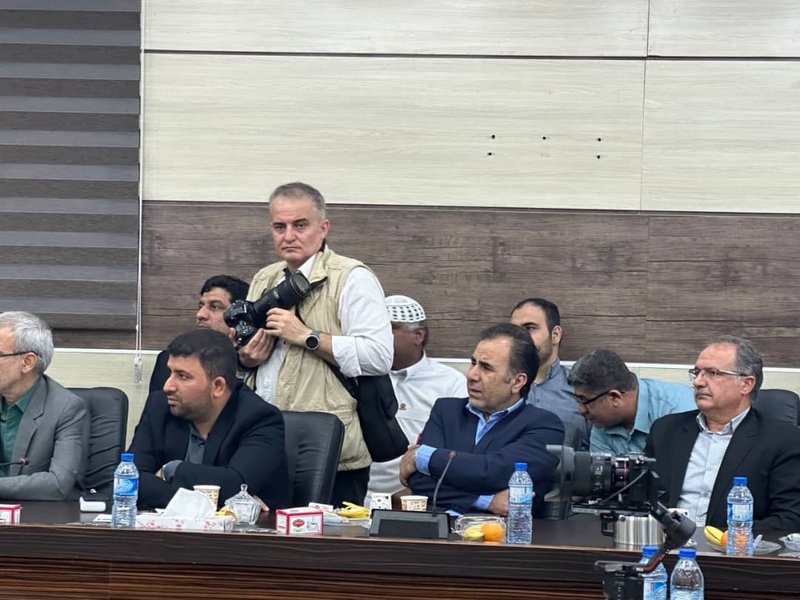 نشست شورای توسعه و برنامه‌ریزی شهرستان عسلویه+بورد 3