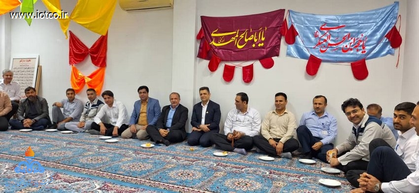 رئیس پایانه میعانات گازی پارس جنوبی +مناسبت میلاد حضرت مهدی (عج) 7