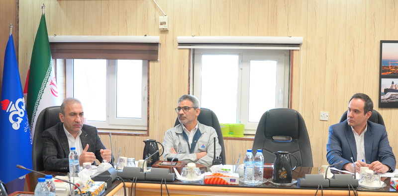 جلسه کمیته ریسک پایانه نفتی خارگ 8