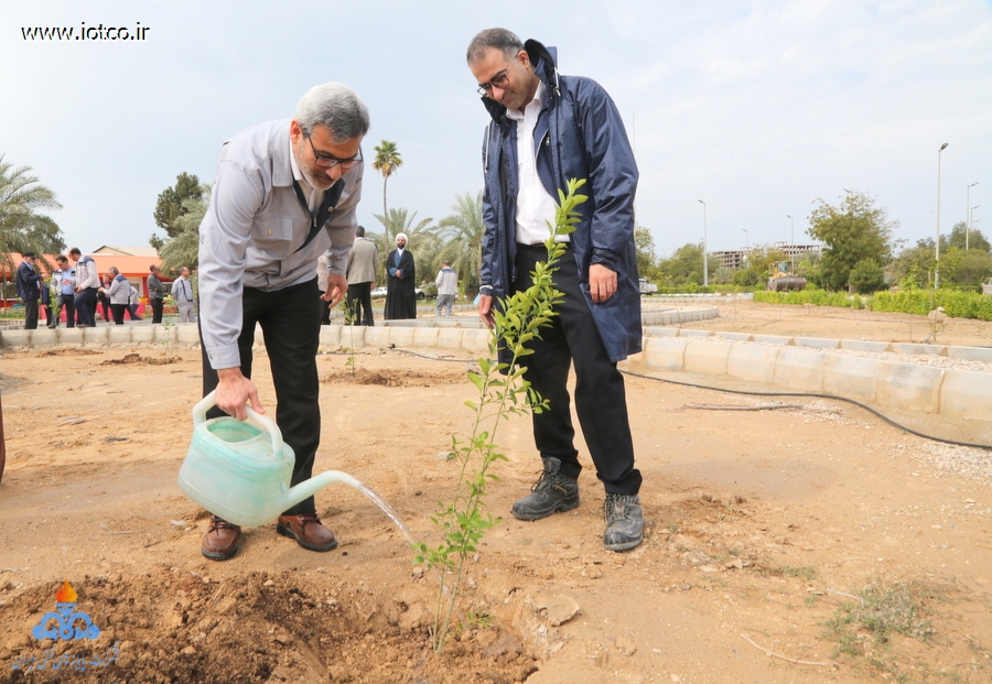 هفته منابع طبیعی+ مراسم درختکاری در جزیره خارگ 7