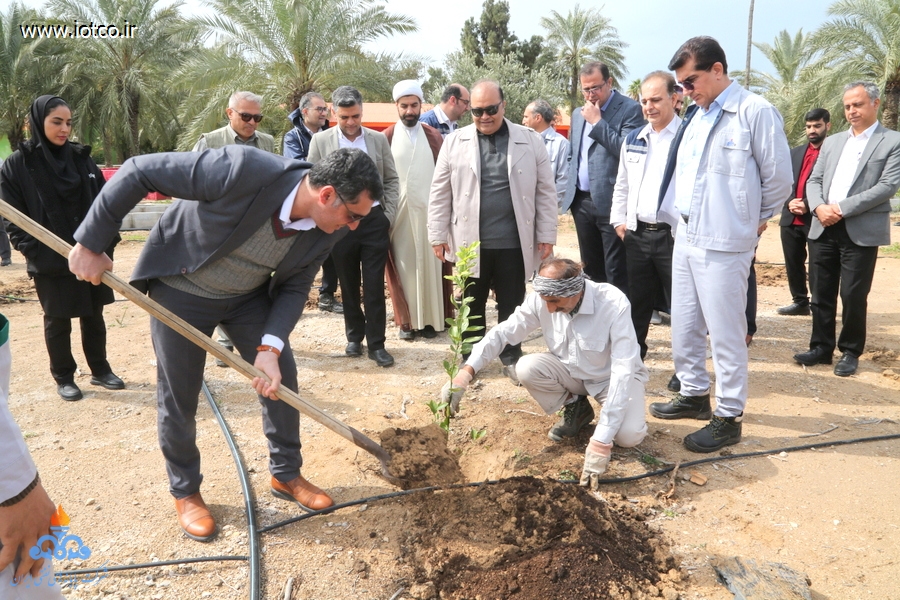 هفته منابع طبیعی+ مراسم درختکاری در جزیره خارگ 12